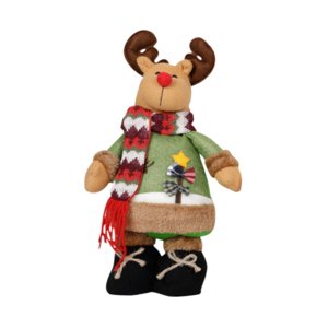 Magideal - Figura De Muñeco De Navidad, Adorno Navideño, Decoración Nórdica, Muñeco De Nieve Navideño, Decoración Para El Hogar, Estante Navideño, Decoración De Alce