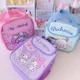 thumbnail image 2 of Kawaii Sanrio Kuromi Lunch Bag Anime My Melody Cinnmoroll Travel Thermal Breakfast Box School Child Large Capacity Tote Food Bag, 2 of 3