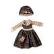 thumbnail image 2 of Vestido Para Mu?eca BJD 1/6, Regalos De Cumplea?os, Tela Suave Hecha A Mano, Falda De Mu?eca De 12 Pulgadas, Estilo A, 2 of 5