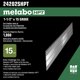 thumbnail image 3 of Finish Nails Metabo HPT 24202SHPT, calibre 15, 1-1/2 pulgadas, 1000 unidades, 3 of 3