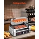 thumbnail image 4 of Hot Dog Roller VEVOR 12 Hot Dog, 5 rodillos, 750 W, acero inoxidable, 4 of 9