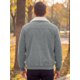 thumbnail image 3 of Abrigo de Pana con Forro de Felpa Grueso y Bolsillos Laterales para Hombre INSPIRE CHIC, Gris L, 3 of 6