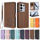 thumbnail image 3 of Funda de Gato tipo Libro para Infinix Note 50S, Marrón, 3 of 6