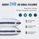 thumbnail image 2 of Pillows Meoflaw Luxury Hotel Queen Size, juego de 2 unidades para dormir, 2 of 6