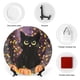 thumbnail image 3 of Plato Decorativo de Porcelana Desmarcar Fiesta del Gato Negro 15 cm, 3 of 6