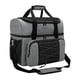 thumbnail image 3 of Bolsa para bolas de bolos Práctica bolsa para 2 bolas Bolso de mano para bolos con compartimento para zapatos para practicar actividades al aire libre Gris, 3 of 5