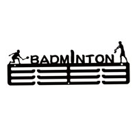 Bothyi - Soporte Para Exhibición De Medallas Estante Para Exhibición De Medallas De Esgrima Percha Para Exhibición De Medallas De Hierro Soporte Para Exhibición De Medallas De Bádminton