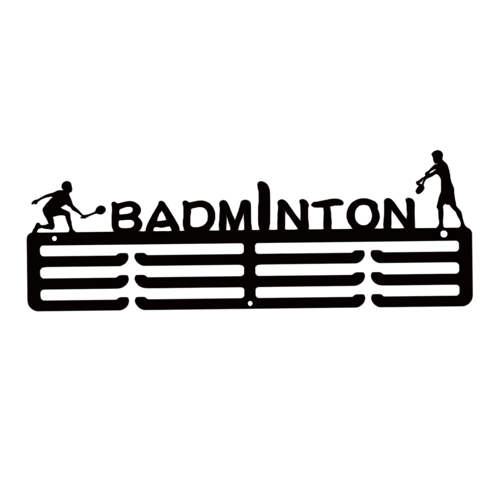 Bothyi - Soporte Para Exhibición De Medallas Estante Para Exhibición De Medallas De Esgrima Percha Para Exhibición De Medallas De Hierro Soporte Para Exhibición De Medallas De Bádminton