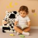 thumbnail image 5 of Silla infantil QIUODO 2 en 1 plegable con piel sintética de conejo (vaca), 5 of 8