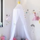 thumbnail image 5 of Dosel de cama con estrellas para niñas, dosel colgante redondo con forma de cúpula para rincón de lectura, decoración de habitación infantil, 65 x 220 x 1000 cm, 5 of 5