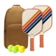 thumbnail image 1 of Set de palas de pickleball Dinkly, 2 raquetas de grafito y fibra de vidrio, 1 of 7