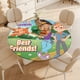 thumbnail image 4 of Blippi theme Fitted Round Tablecloths Elastic Edged Table Covers Waterproof Table Cloth For Kitchen Holiday Party Tables Decor 120cm, 4 of 6