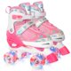 thumbnail image 1 of Patines de ruedas Nattork para niña, rosa con ruedas iluminadas, 1 of 6
