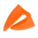 thumbnail image 4 of Sostenedor De Olla Caliente De Silicona Agarre Del Horno Mitones De Pellizco Protector De Lengüeta De Dedo Naranja, 4 of 5