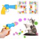 thumbnail image 1 of Pelota Pom Pom Para Gato 50u Con Lanzador 7m, 1 of 3