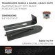 thumbnail image 2 of Placa de protección Armor Plate para transductor Garmin Down/Side, 2 of 6