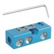 thumbnail image 1 of Herramienta De Reparación De Punta De Taco De Billar De Aluminio 9 En 1, Herramientas De Punta De Taco De Billar De Primera Calidad, Color Azul, 1 of 5