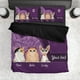 thumbnail image 3 of La vida es mejor con gatos - Juego de cama personalizado para gatos, 3 of 3