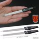 thumbnail image 4 of Juego de limas de uñas con 3 espadas de metal zafiro alemán con pulidor de uñas, 4 of 6