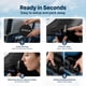 thumbnail image 3 of Cojín hinchable con tecnología CloudAir de Sondur™, color negro, 3 of 7