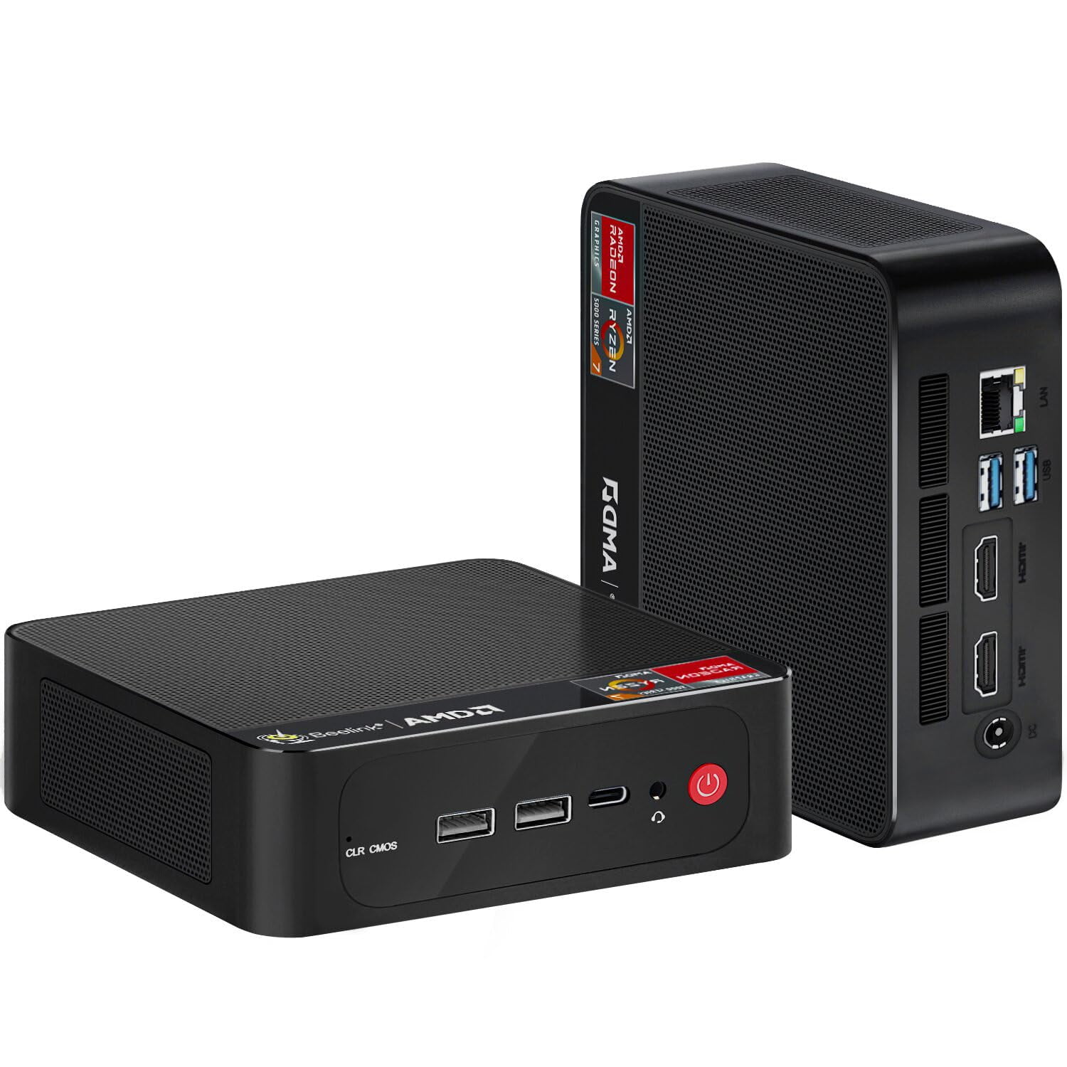 Mini Pc Beelink Ser5 Max Amd Ryzen 7 6800u 32 Gb Ram 500 Gb Ssd