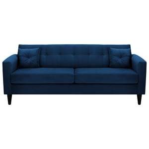 Bodevir - Sofa New Retro 3Cg Felpa 00 Azul Marino