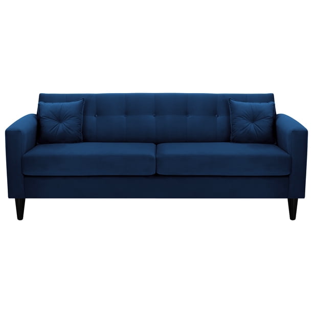 Sofa New Retro 3CG Felpa 00 Azul Marino