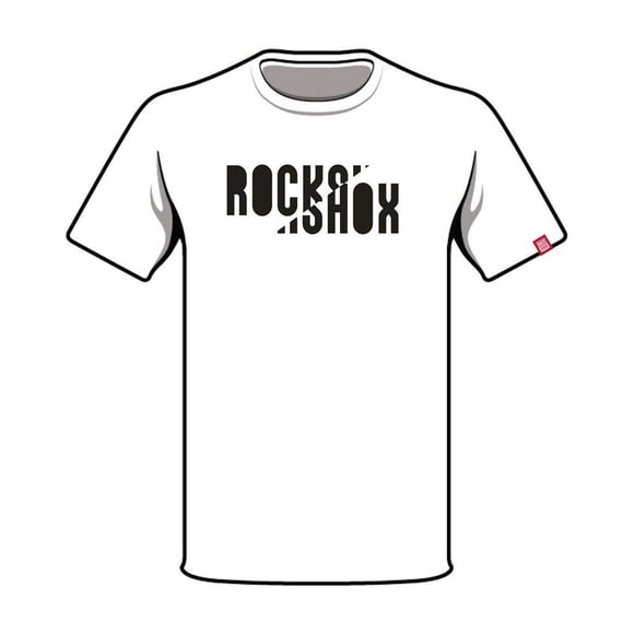 Polera RockShox Manga Corta R2208 Blanco