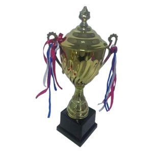 Magideal - Premio Trofeo Metal Ganar Trofeos Accesorios Apreciación Regalos Trofeo Copa Con Base Para Torneo Escolar Fútbol Fútbol Béisbol , Los 45Cm