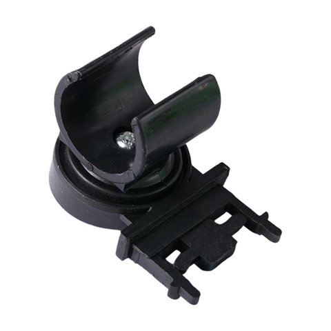 Magideal - Soporte Para Linterna De Casco Soporte Para Linterna De Casco Soporte Ligero Abrazadera De Diámetro 2,5 Cm Clips De Faro Para Soporte De Antorcha De