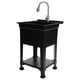 thumbnail image 1 of Lavadero UTILITYSINKS independiente 61 x 61 x 91 cm negro, 1 of 9