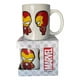 thumbnail image 2 of Tazon Marvel Kawaii Ceramica 350ml 12oz Iron Man azul, 2 of 3