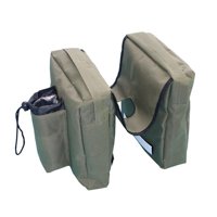 Magideal - Bolsa Genérica Para Depósito De Atv, Alforja, Fácil Instalación, Bolsillo De Almacenamiento Para Bolsa De Sillín De Motocicleta Para Utv, Moto De Niev Verde