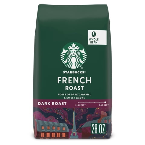 Café Starbucks French Roast Tostado Oscuro En Grano 794 G