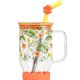 thumbnail image 3 of Vaso Térmico de Hidratación 10 Strawberry Street Adria (Diseño Hibiscus Tropics), 3 of 4