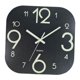 thumbnail image 5 of Reloj De Pared Luminoso De 12 '' De Madera Para Sala De Estar, Dormitorio, Números Grandes Negros, 5 of 5