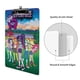 thumbnail image 3 of Equestria Girls Portapapeles de acrílico A4, tamaño carta estándar, carpeta con clip 31.8x 21.5CM para estudiantes, profesores y oficina, 3 of 6