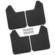 thumbnail image 4 of 4 Guardabarros Genéricos Para Coche, Flexibles, Piezas De Reparación, Protectores Contra Salpicaduras, Color Negro, 4 of 5