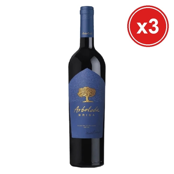 Vino Arboleda Brisa 750cc x3