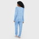 thumbnail image 2 of Pijama Mujer Full Print Polypeach Celeste Corona, 2 of 5
