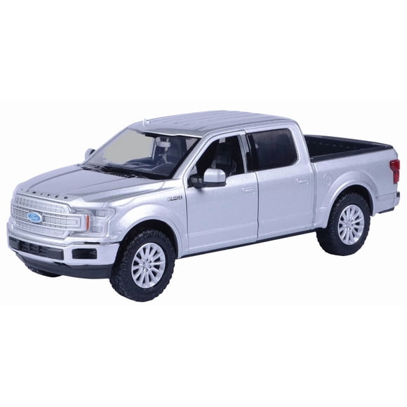 Coche de juguete Motormax 79364 2019 Ford F-150 Crew Cab 1:27 plateado