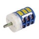 thumbnail image 1 of Interruptor De Máquina De Neumáticos 40A Interruptor De Pedal De Mesa Giratoria Interruptor De Avance Y Retroceso Del Motor Azul, 1 of 3