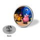 thumbnail image 3 of Junction Jungle-Theme Round Button Badge: Premium Metal Construction, Ideal for High-End Events 2.8 cm, 3 of 6