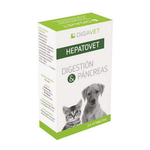 Hepatovet Digestion Y Pancreas Digavet 30 Comp
