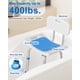 thumbnail image 2 of Silla de ducha HOMLAND Inside Shower con respaldo extraíble, 180 kg, 2 of 7
