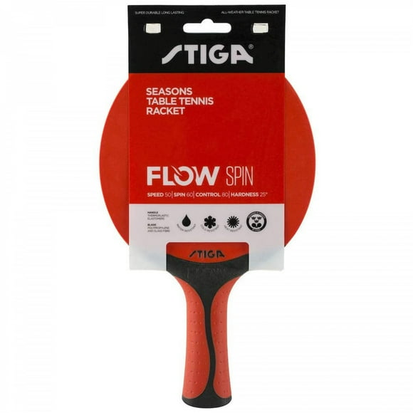 PALETA TENIS DE MESA STIGA SEASONS FLOW ROJO/NEGRO