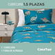 thumbnail image 3 of Cubrecama quilt infantil 1.5 plaza Casatua verde, 3 of 3