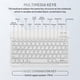 thumbnail image 5 of Juego combinado de teclado y ratón Bluetooth, portátil, inalámbrico, recargable, para Apple iPad, iP, 5 of 7