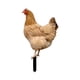 thumbnail image 5 of Estacas De Estatua De Animales De Pollo Decorativas Acrílicas Para Decoración De Patio Trasero Estilo B, 5 of 5