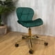 thumbnail image 2 of Silla Oficina Escritorio Rubik | Giratoria| Ergonómica | Felpa Verde, 2 of 7